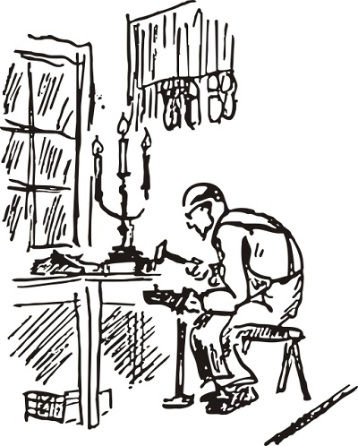 zapatos en la literatura